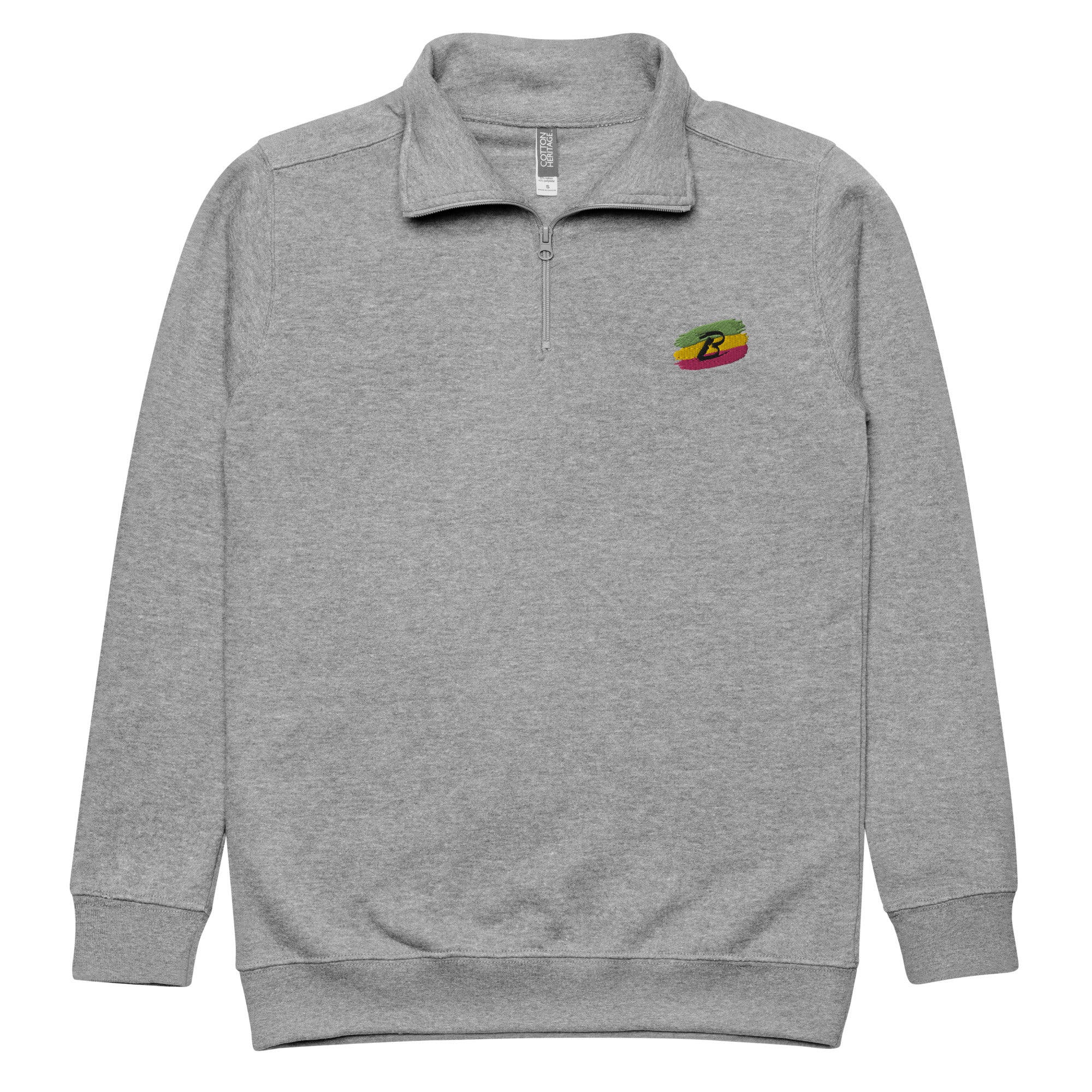 Unisex fleece pullover with Bliaspora Apparel Logo