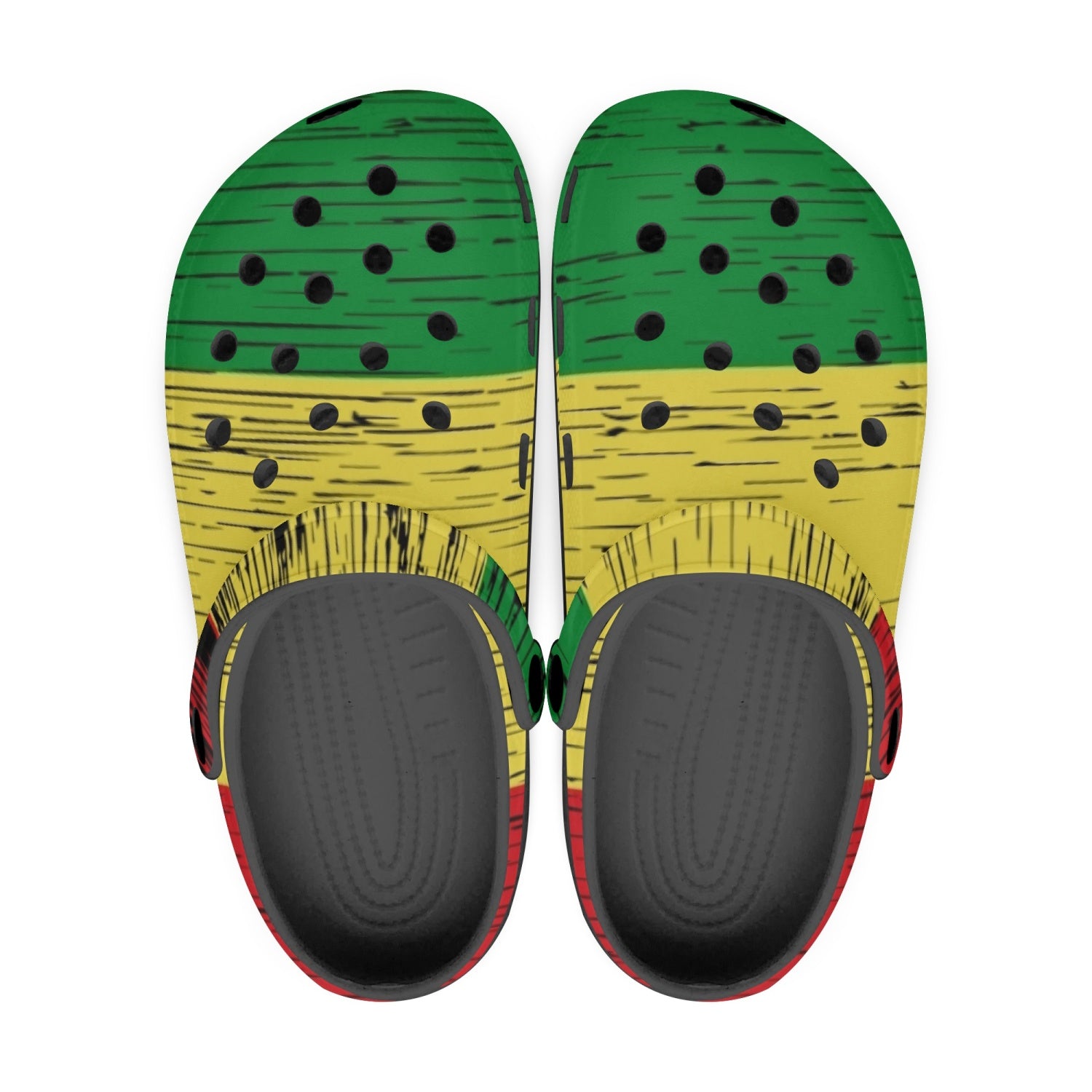 Pan African All Over Printed Clogs