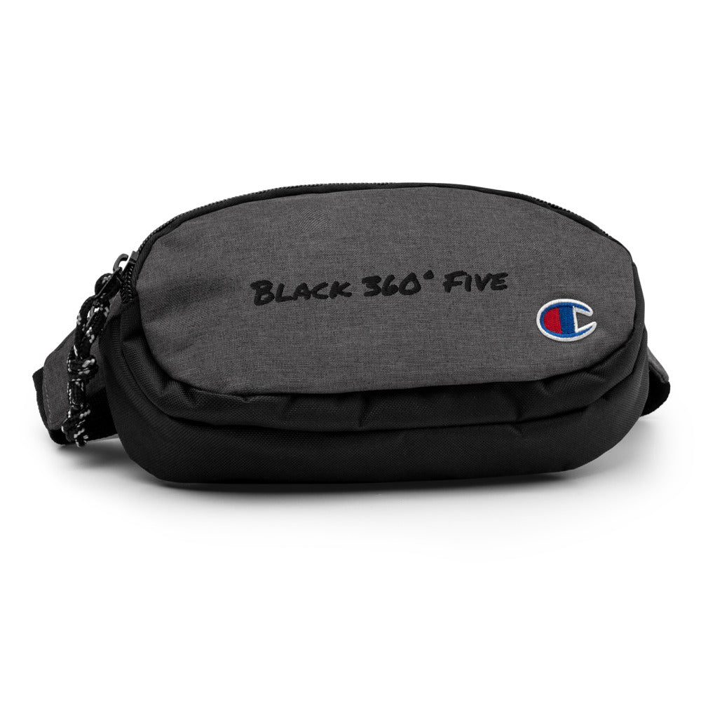 Black 360° Five Champion fanny pack