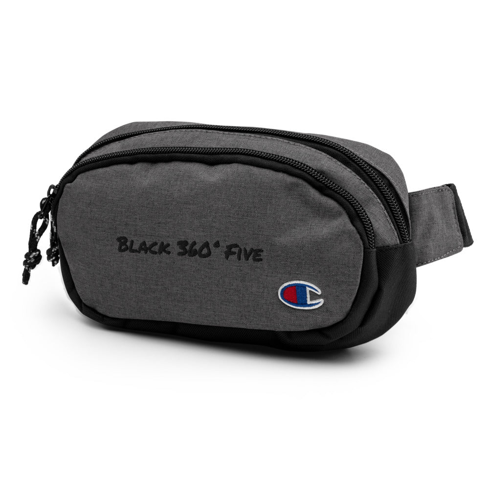 Black 360° Five Champion fanny pack