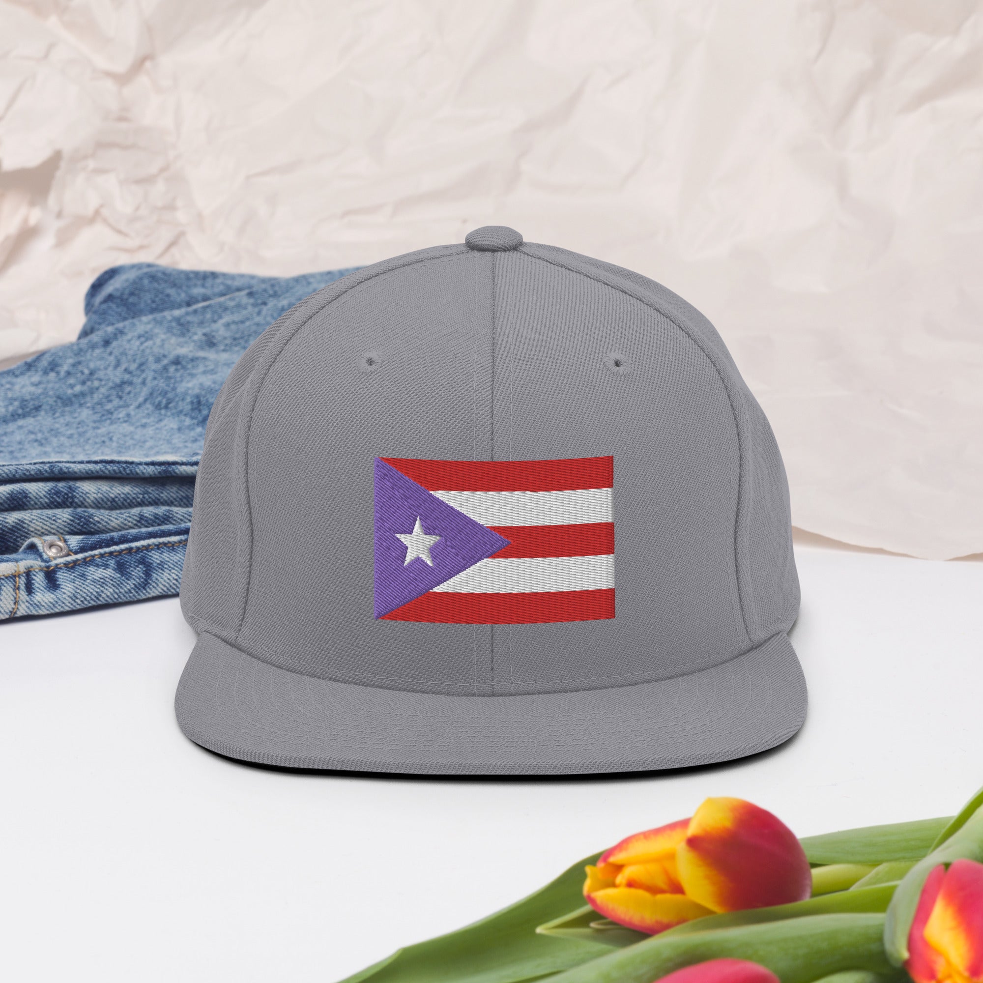 Puerto Rico Snapback Hat