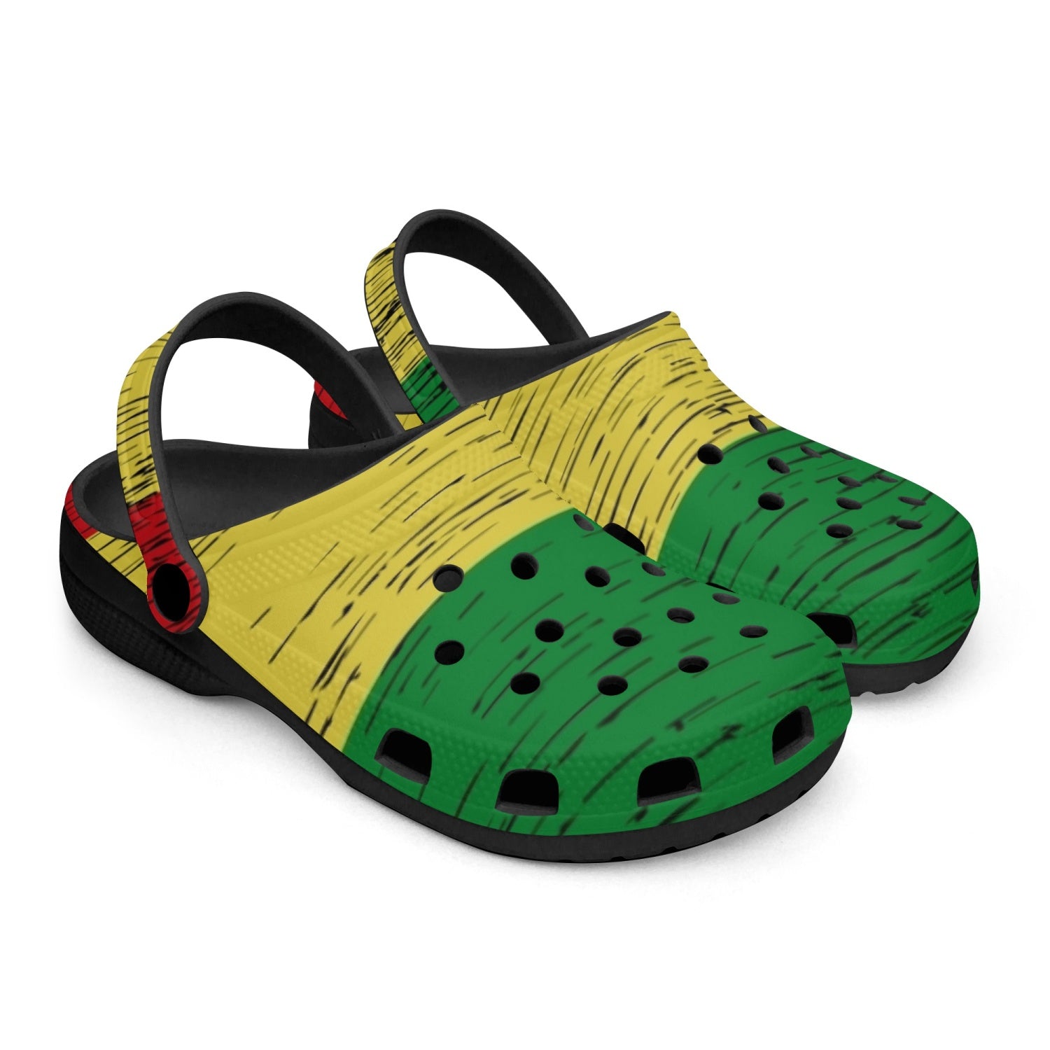 Pan African All Over Printed Clogs