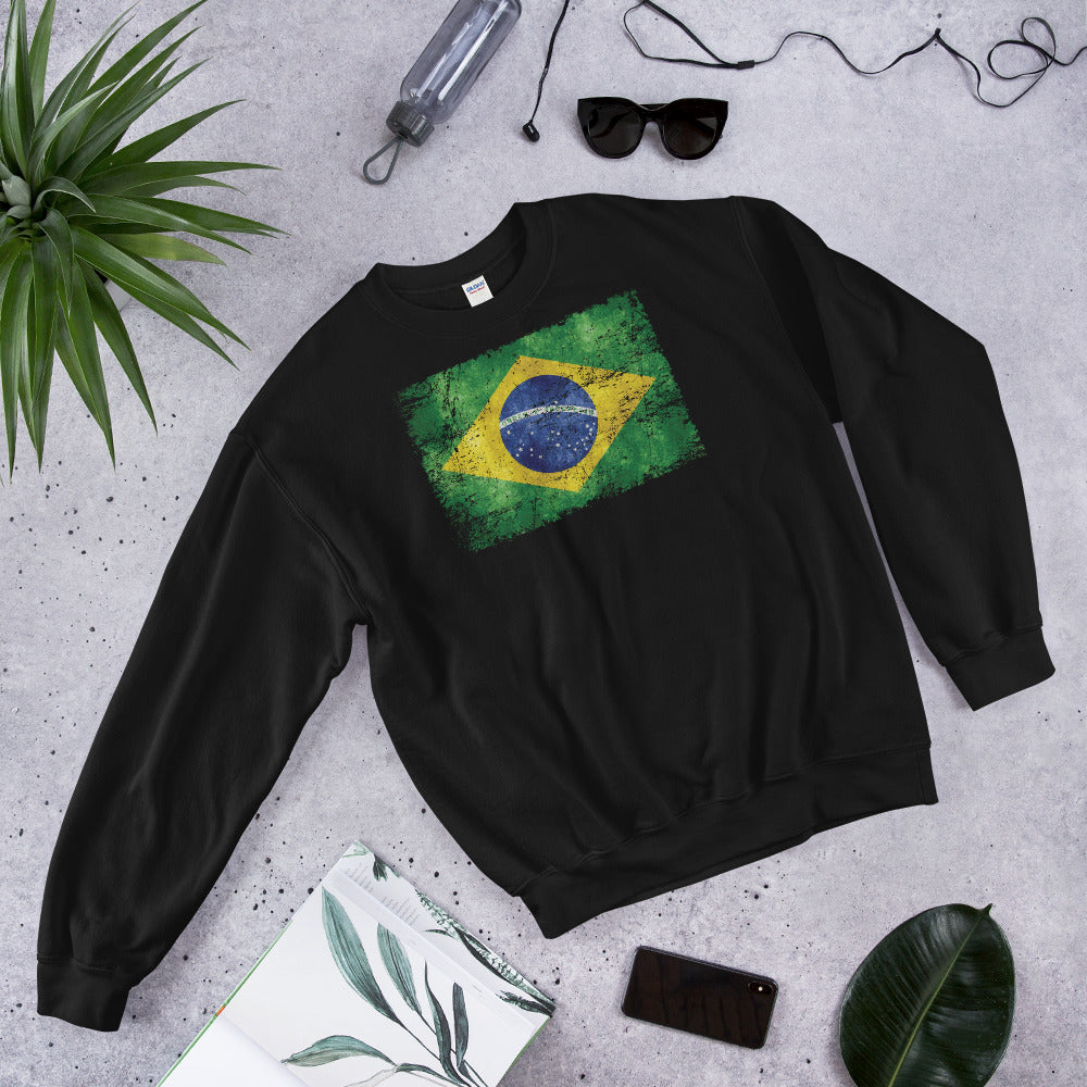 Brazil Grunge Unisex Sweatshirt