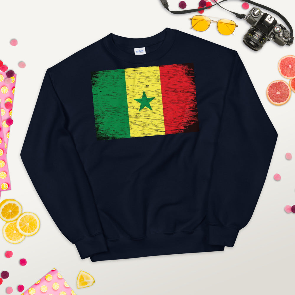 Senegal Grunge Unisex Sweatshirt