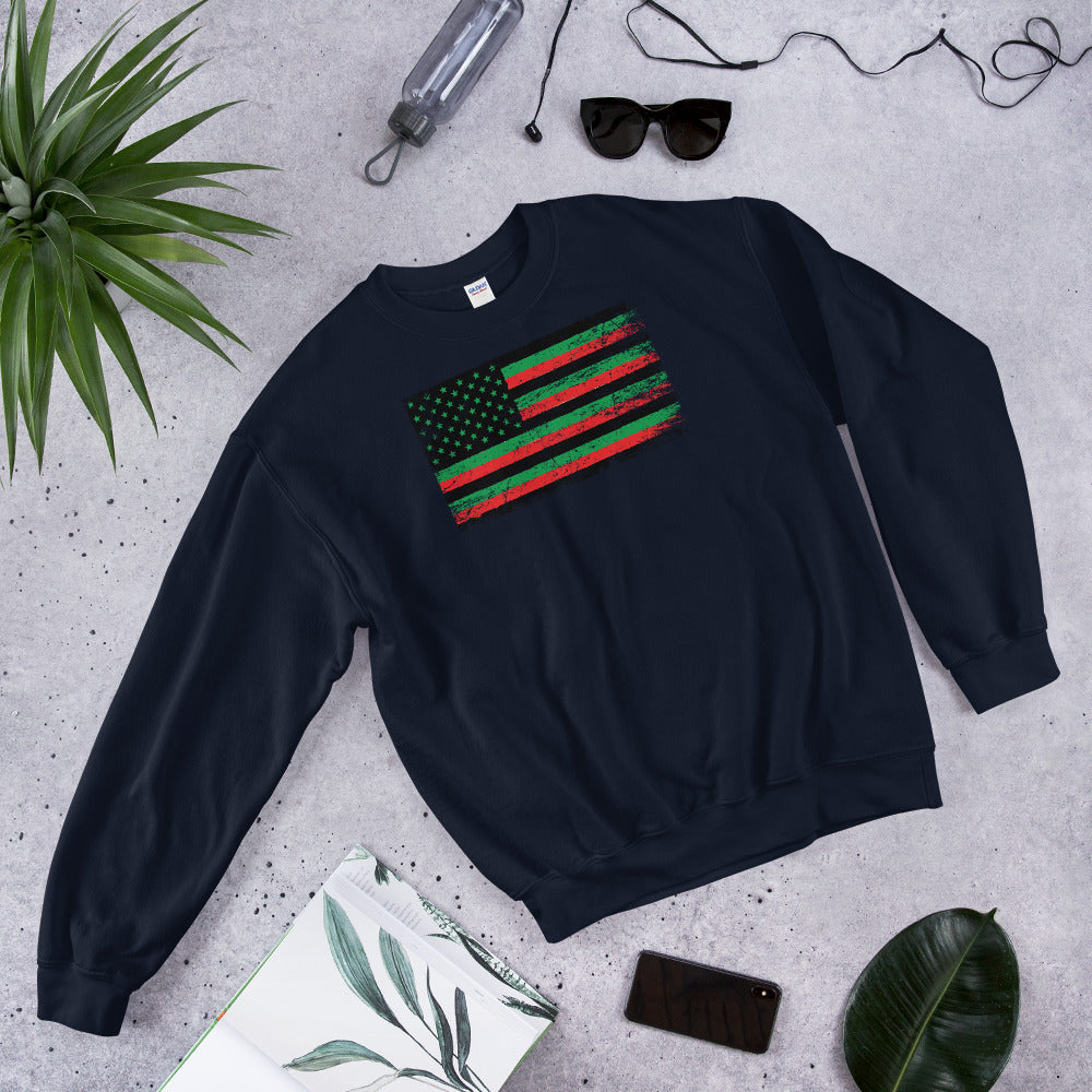 African American Grunge Unisex Sweatshirt
