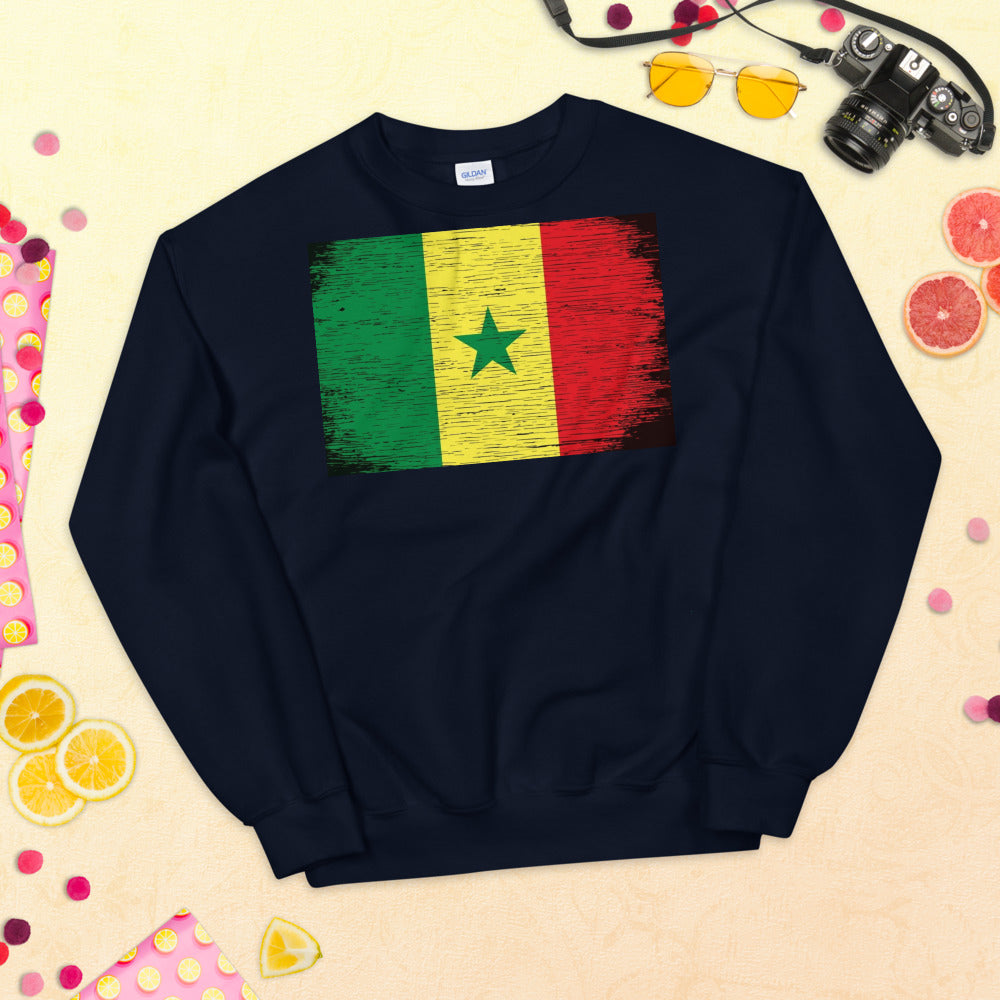 Senegal Grunge Unisex Sweatshirt