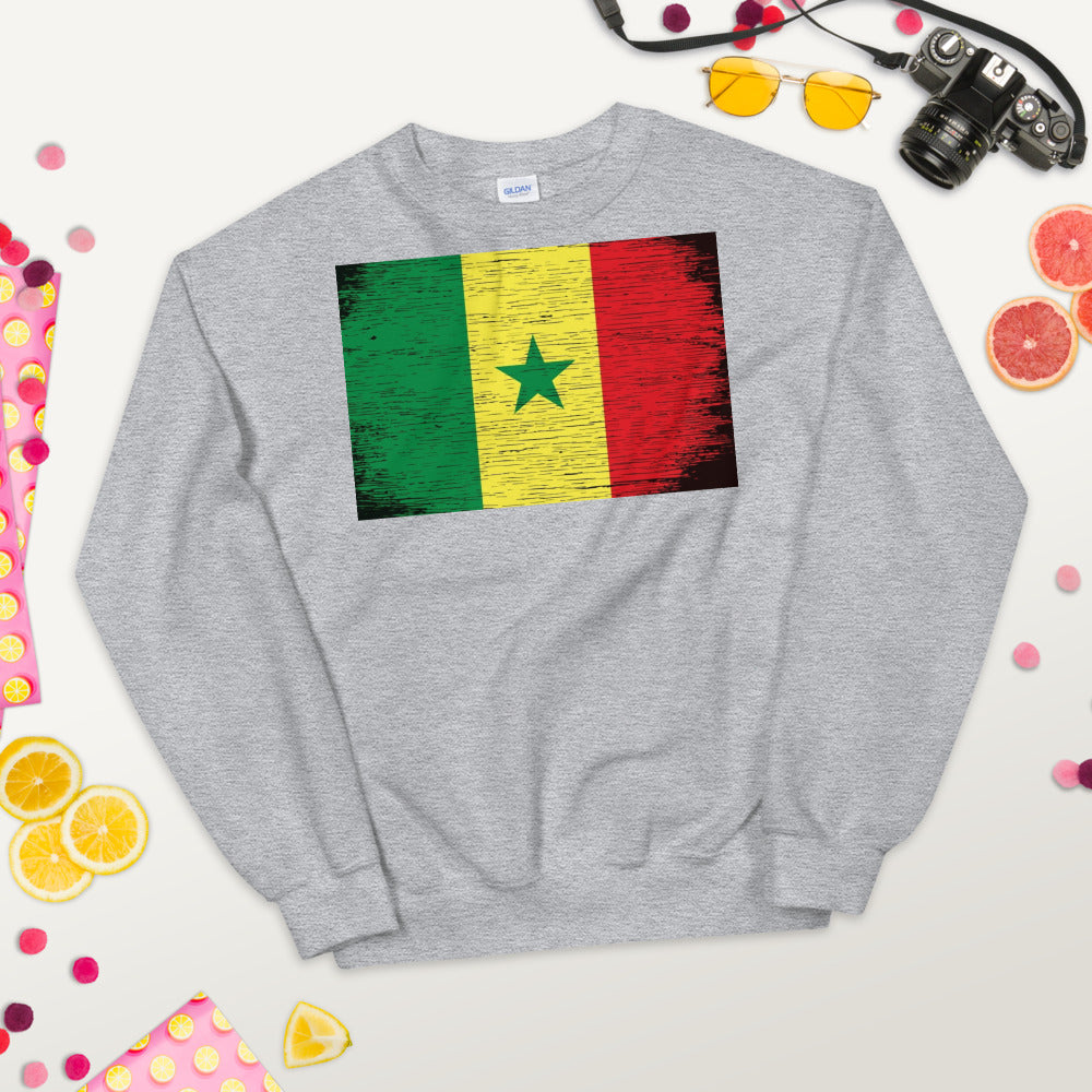 Senegal Grunge Unisex Sweatshirt