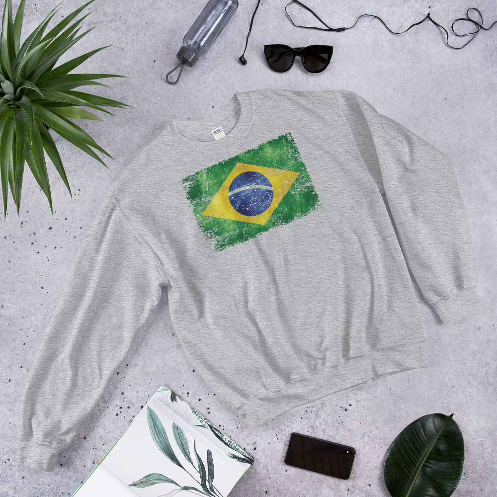 Brazil Grunge Unisex Sweatshirt