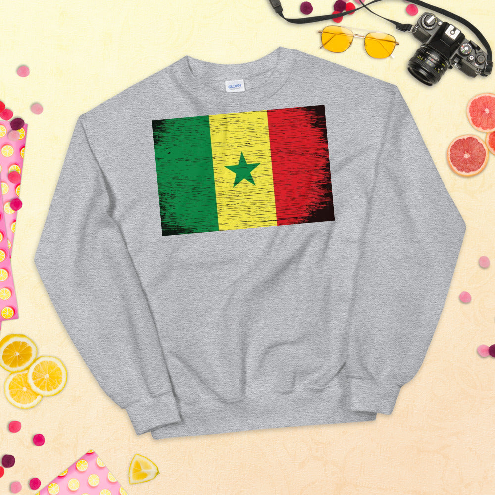 Senegal Grunge Unisex Sweatshirt