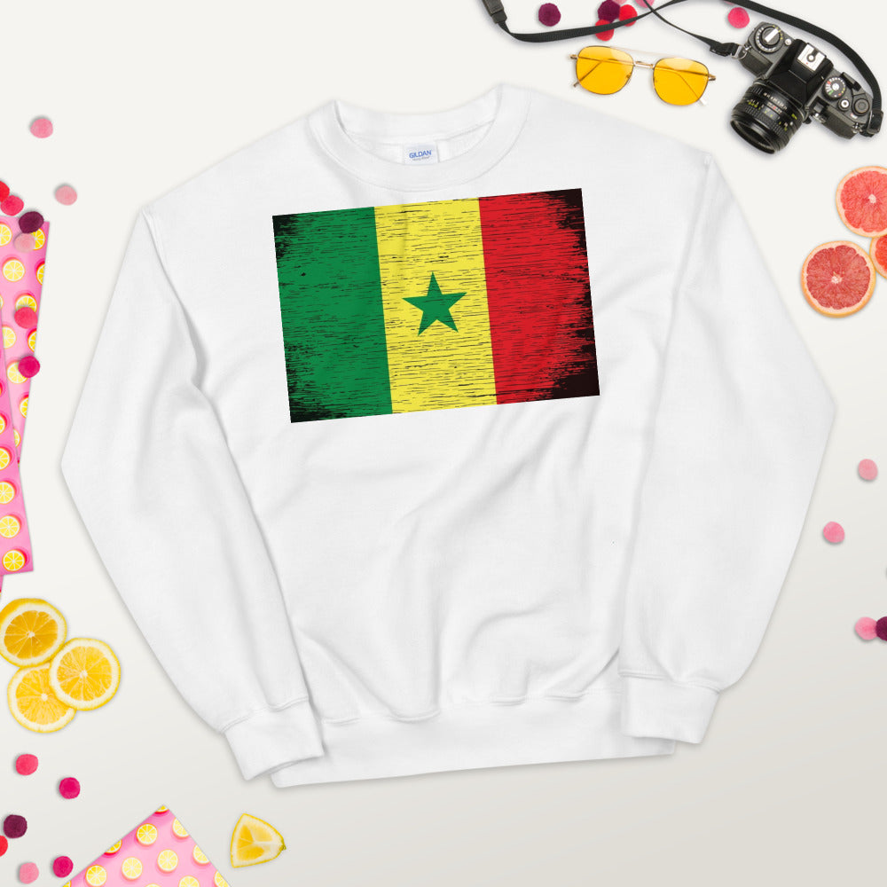 Senegal Grunge Unisex Sweatshirt