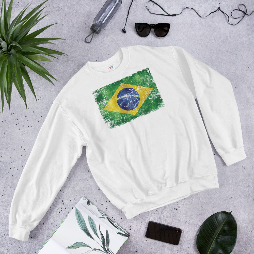 Brazil Grunge Unisex Sweatshirt