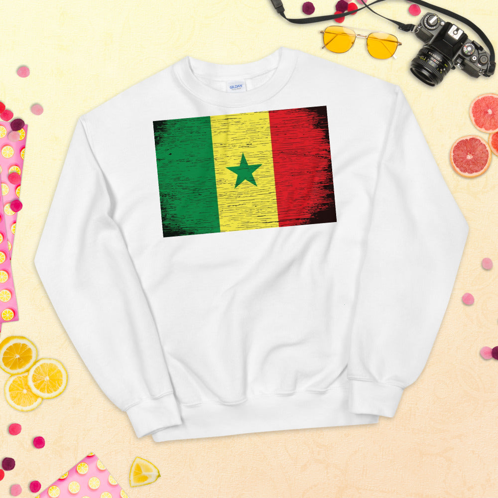 Senegal Grunge Unisex Sweatshirt