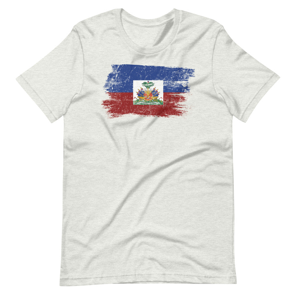 Haiti Grunge Short-Sleeve Men's T-Shirt