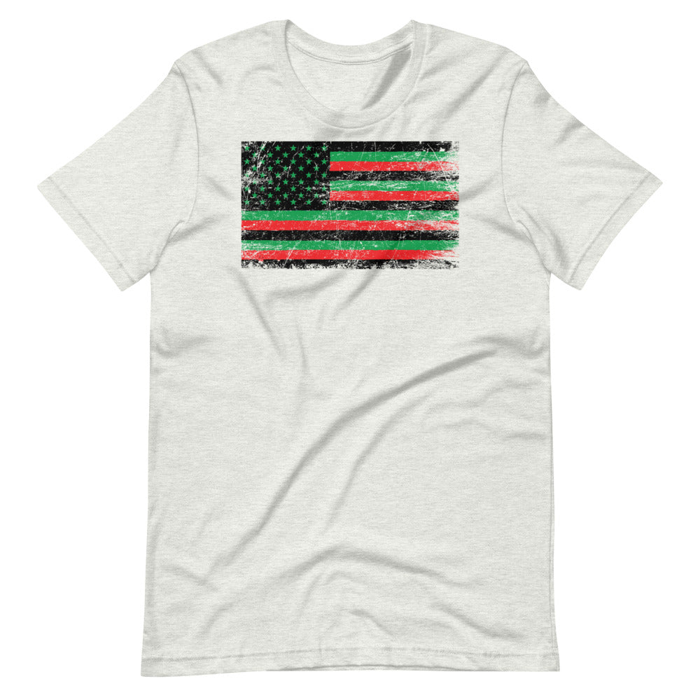 African American Grunge Short-Sleeve Men's T-Shirt
