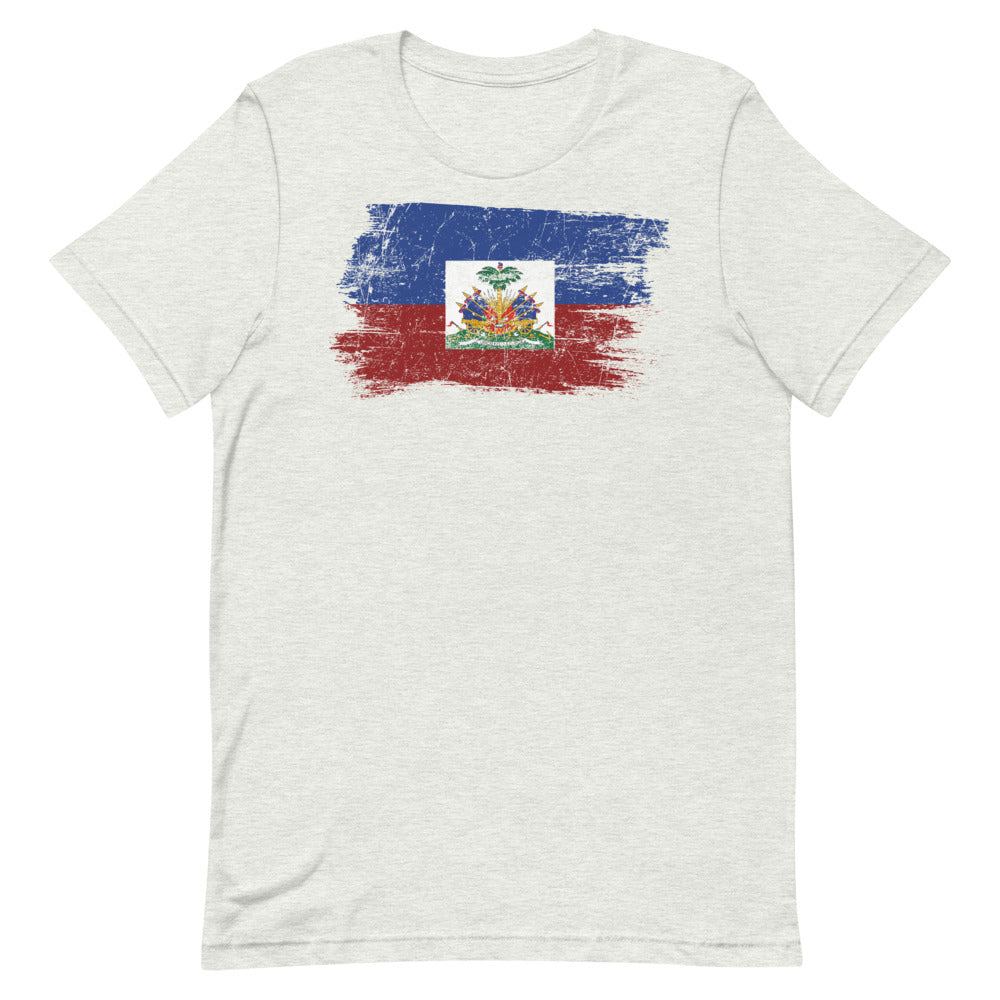 Haiti Grunge Short-Sleeve Unisex T-Shirt
