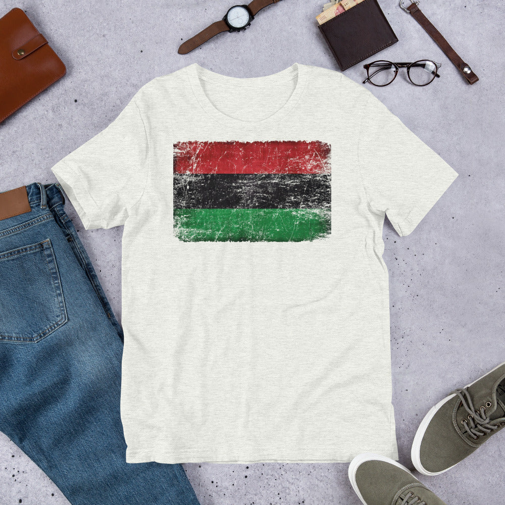 Pan African Grunge Short-Sleeve Unisex T-Shirt