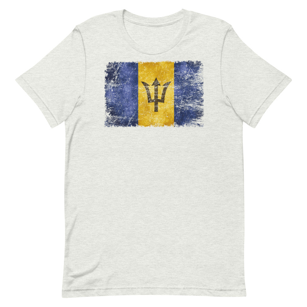 Barbados Grunge Short-Sleeve Unisex T-Shirt