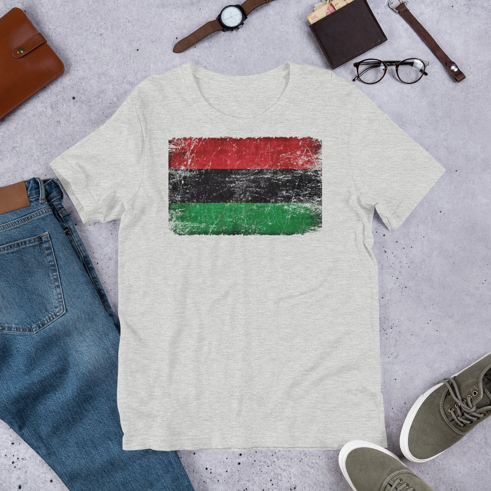 Pan African Grunge Short-Sleeve Unisex T-Shirt