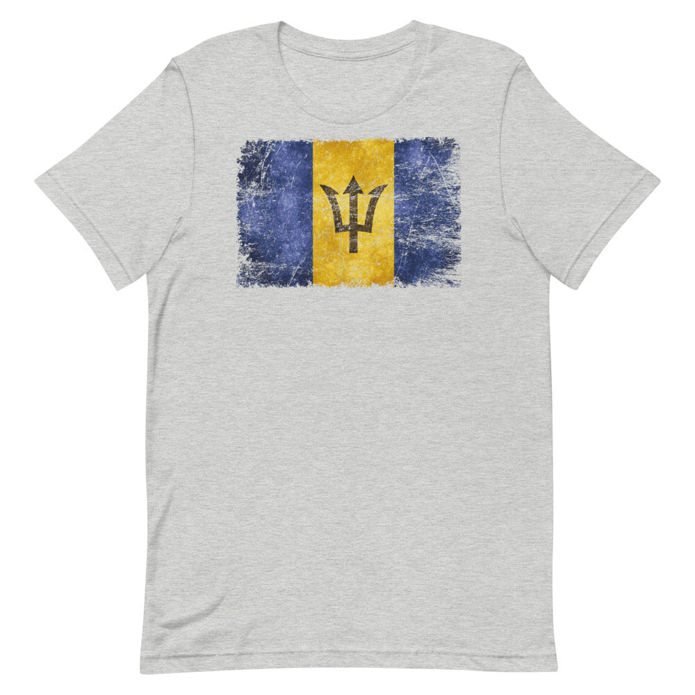 Barbados Grunge Short-Sleeve Unisex T-Shirt