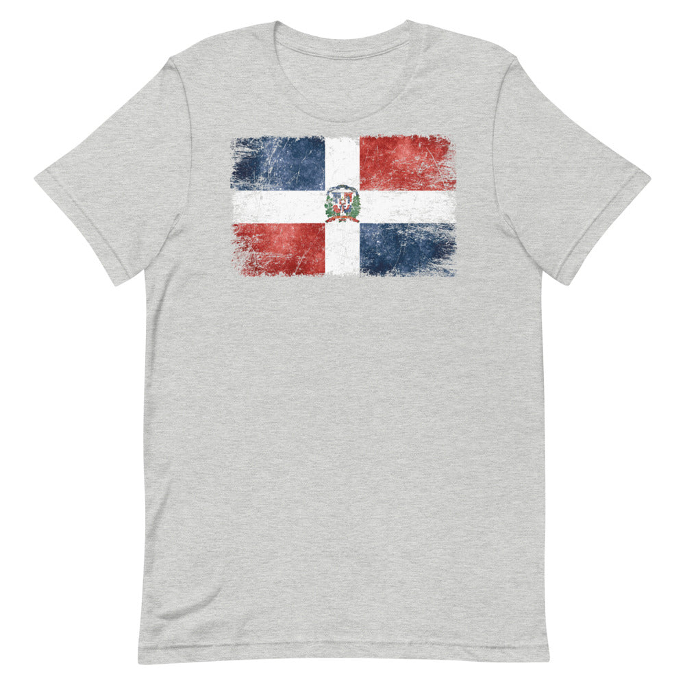 Dominican Republic Grunge Short-Sleeve Unisex T-Shirt