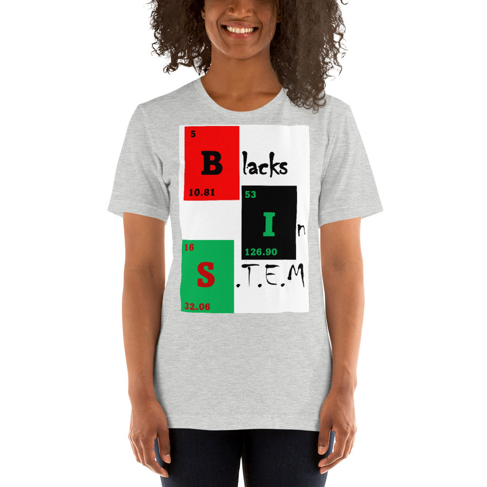 Blacks in S.T.E.M. Short-Sleeve Unisex T-Shirt