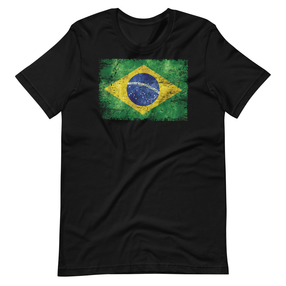 Brazil Grunge Short-Sleeve Men's T-Shirt
