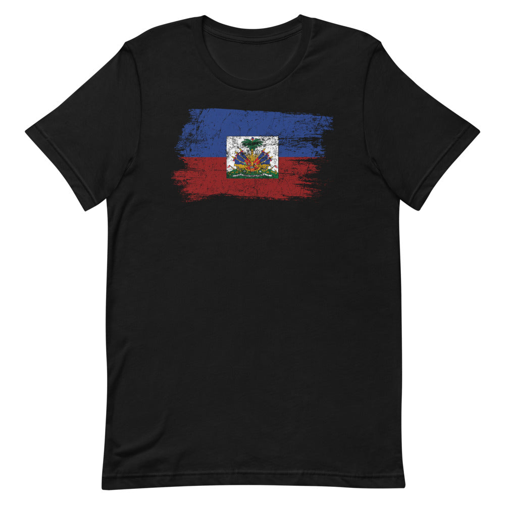 Haiti Grunge Short-Sleeve Women's T-Shirt