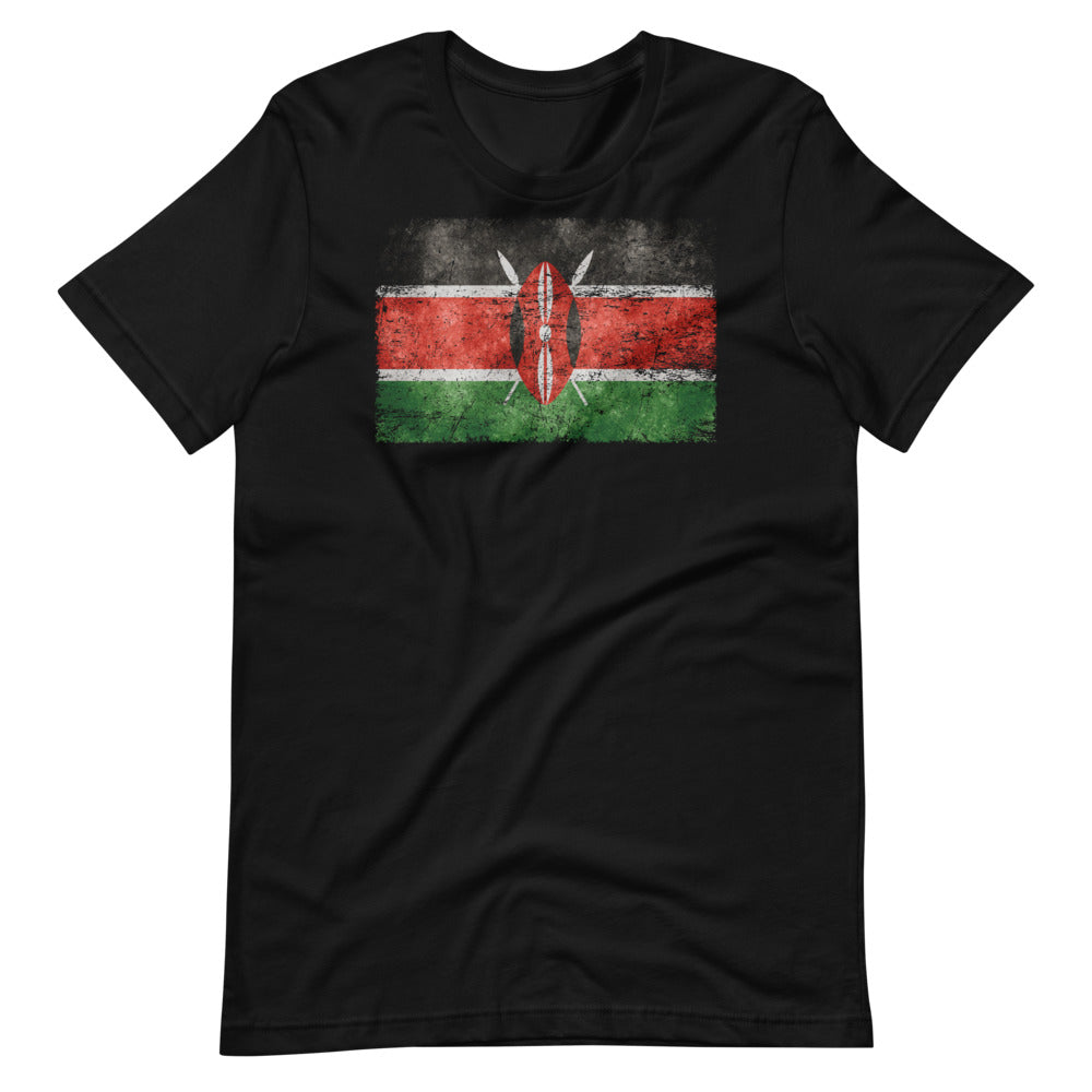Kenya Grunge Short-Sleeve Women's T-Shirt