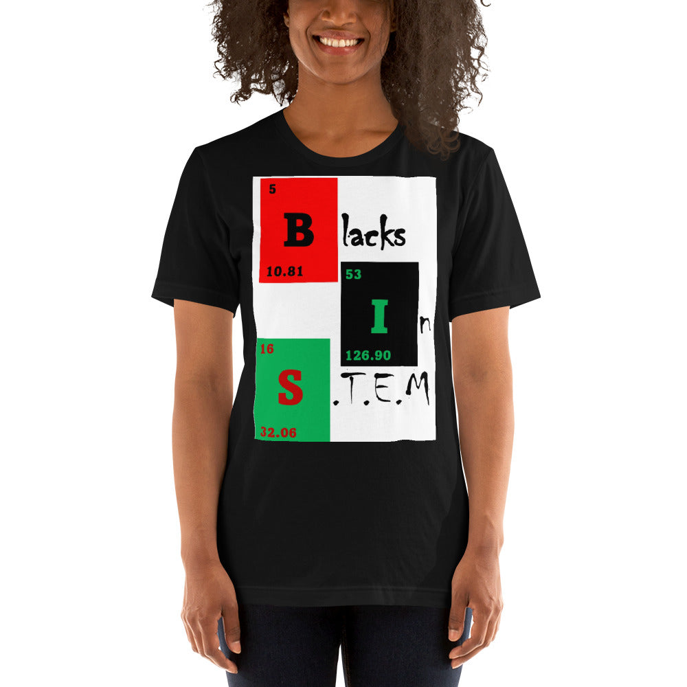 Blacks in S.T.E.M. Short-Sleeve Unisex T-Shirt