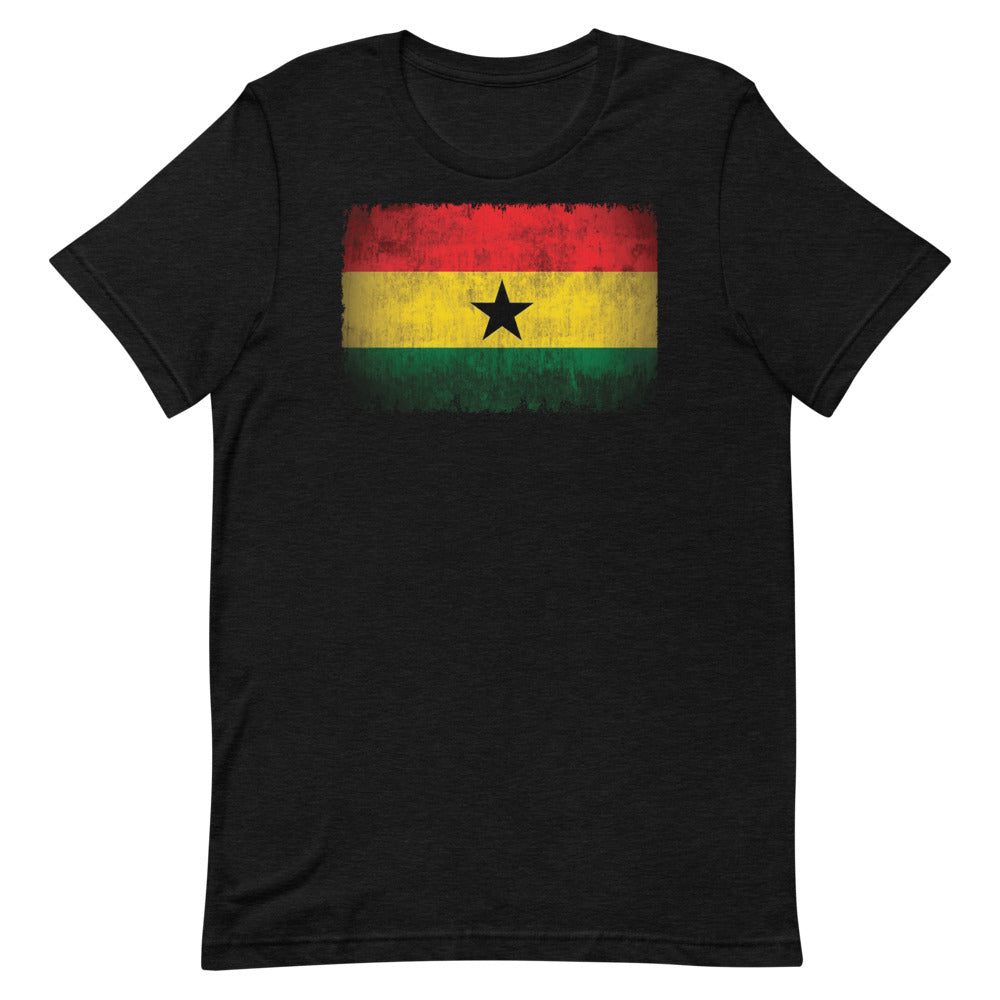 Ghana Grunge Short-Sleeve Men's T-Shirt