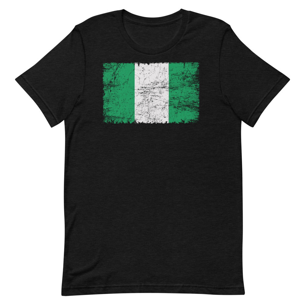 Nigeria Grunge Short-Sleeve Men's T-Shirt