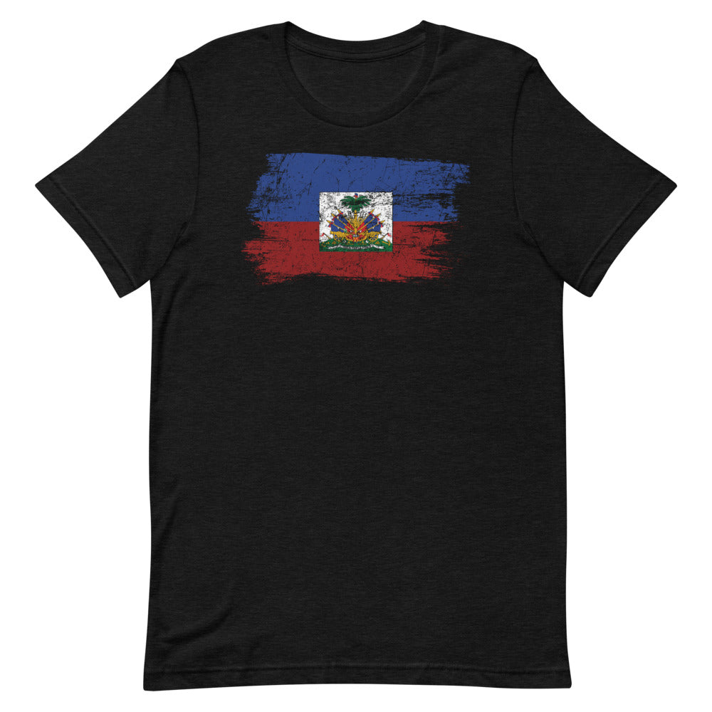 Haiti Grunge Short-Sleeve Women's T-Shirt