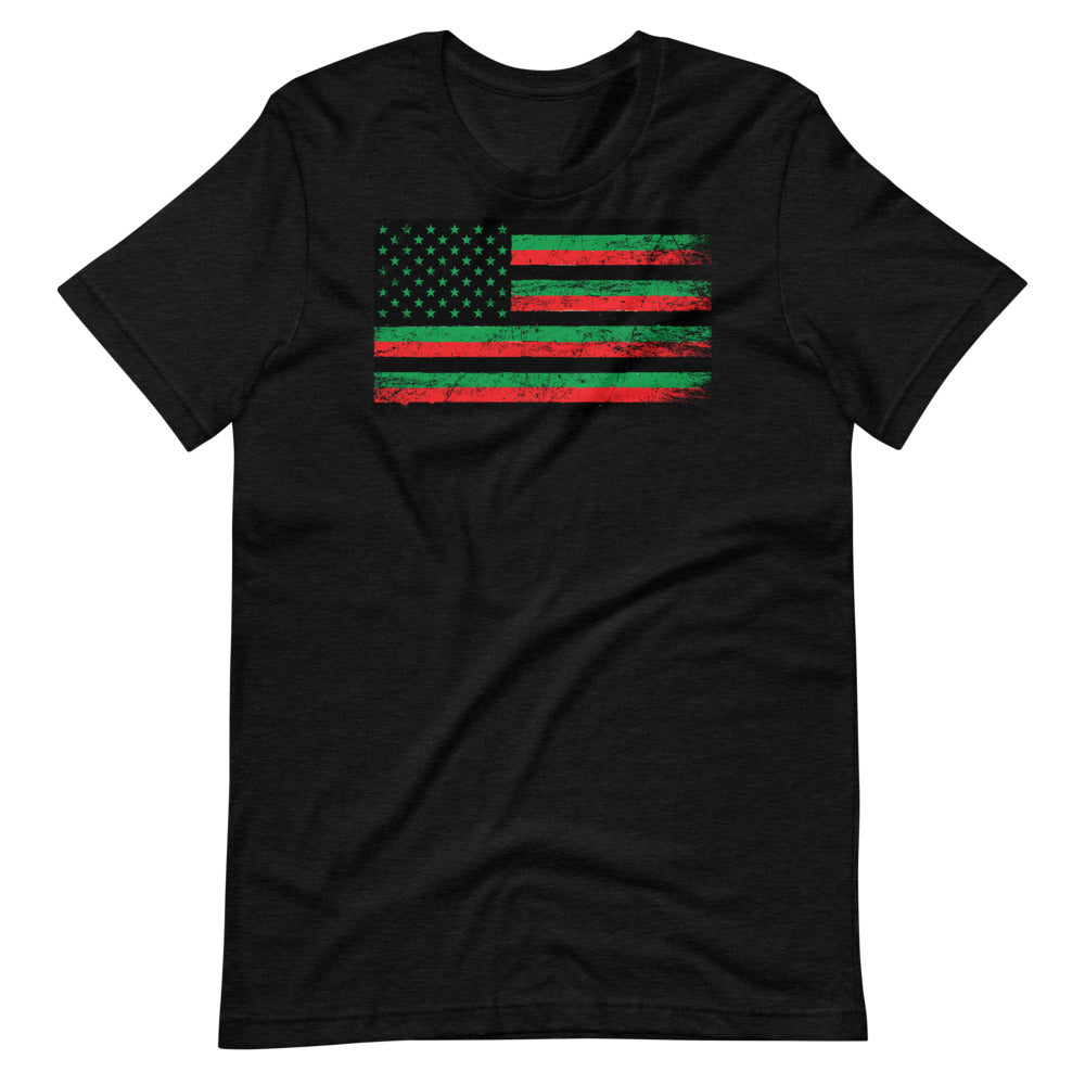 African American Grunge Short-Sleeve Men's T-Shirt