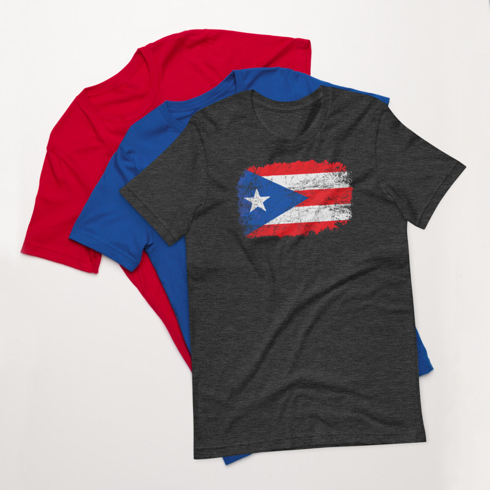 Puerto Rico Grunge Men's T-Shirt