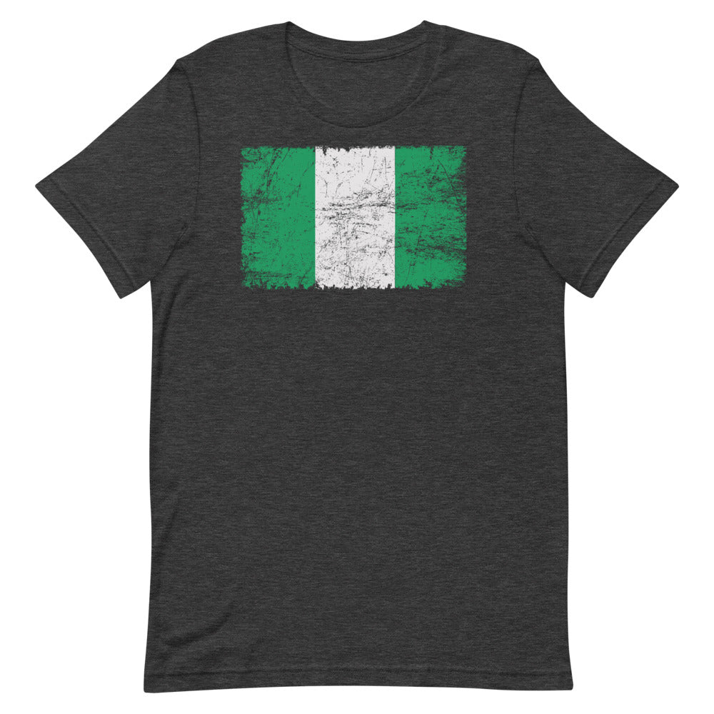 Nigeria Grunge Short-Sleeve Men's T-Shirt