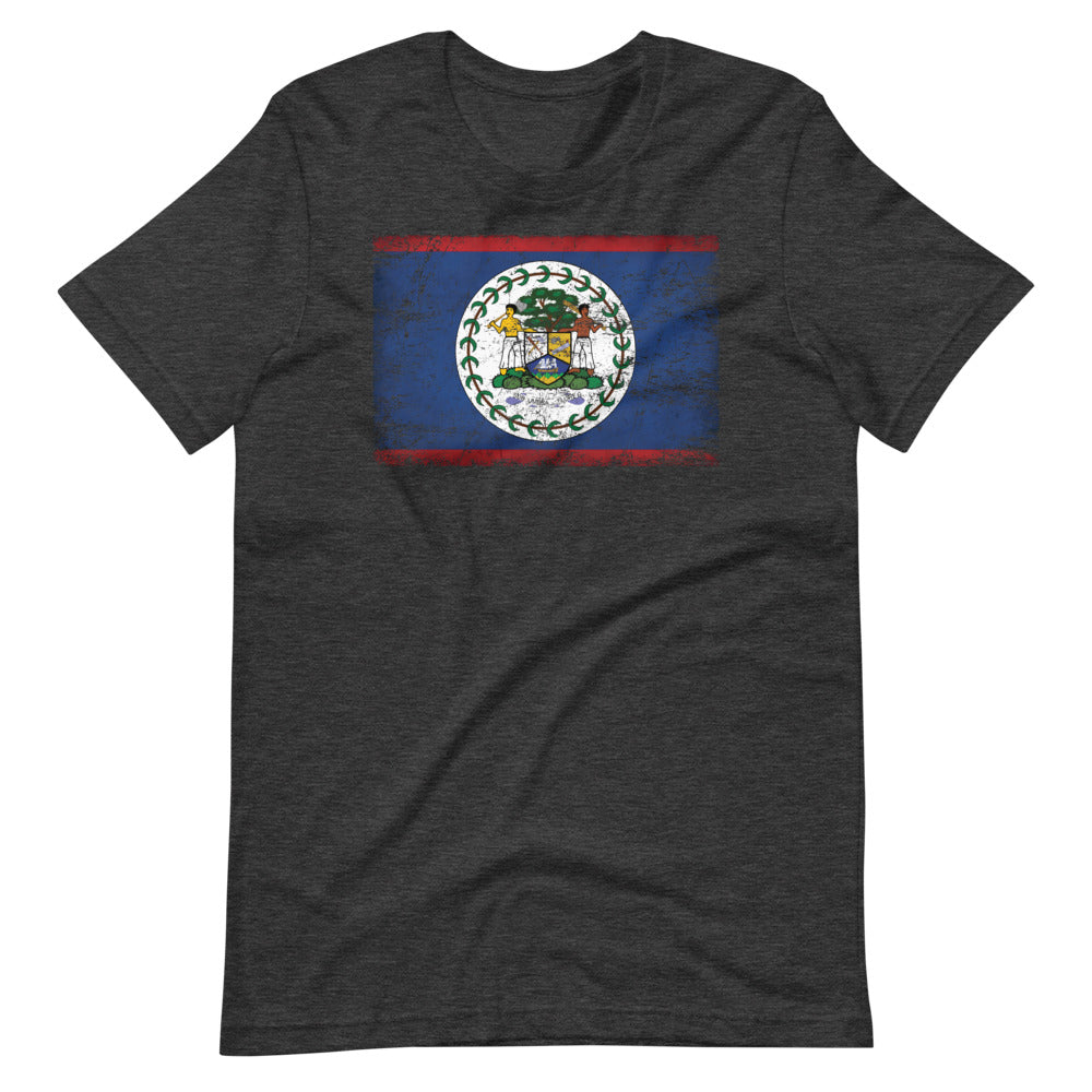 Belize Grunge Short-Sleeve Men's T-Shirt