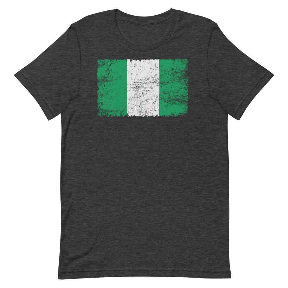 Nigeria Grunge Short-Sleeve Women's T-Shirt