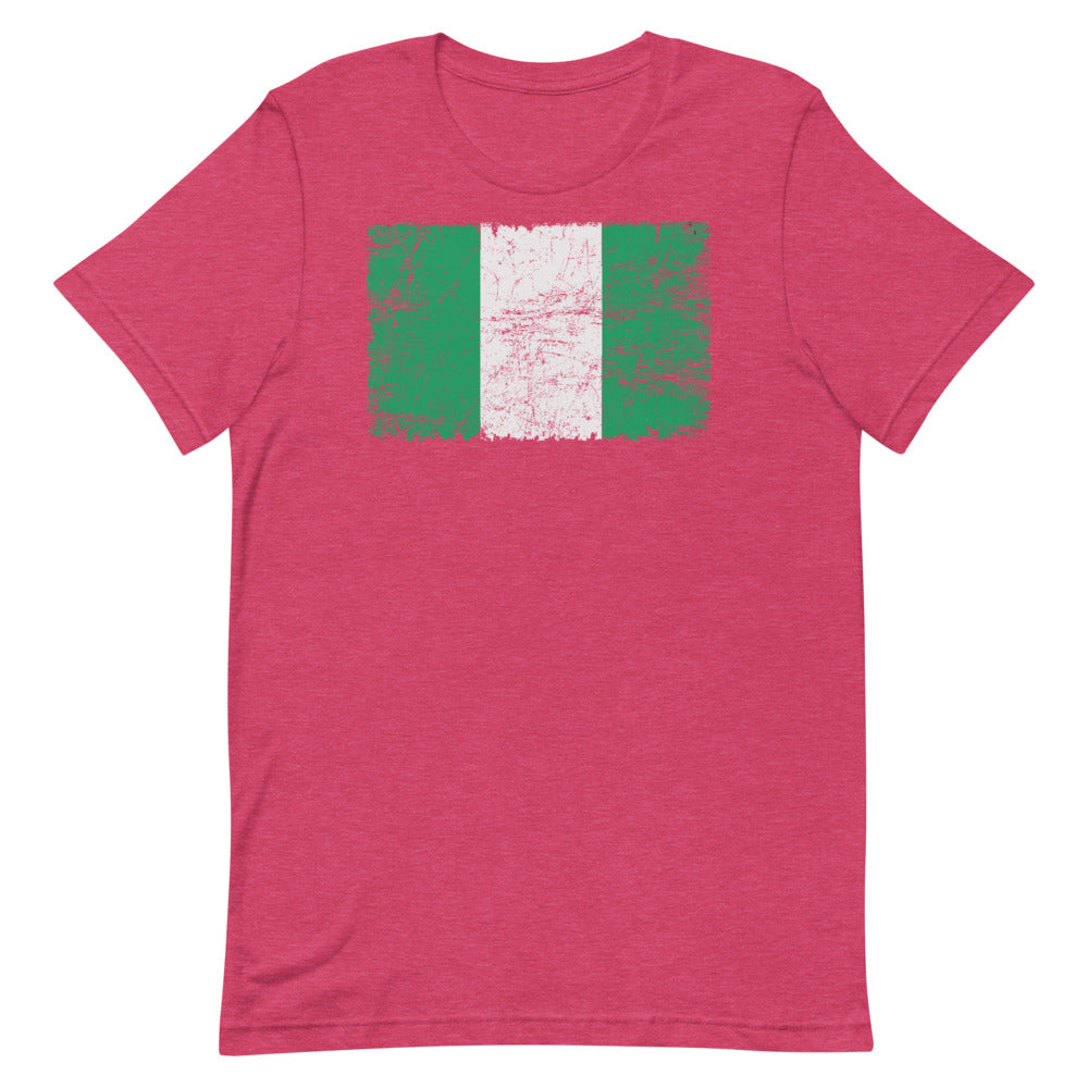 Nigeria Grunge Short-Sleeve Women's T-Shirt