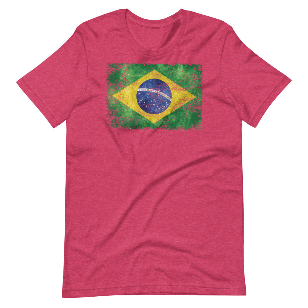 Brazil Grunge Short-Sleeve Women's T-Shirt