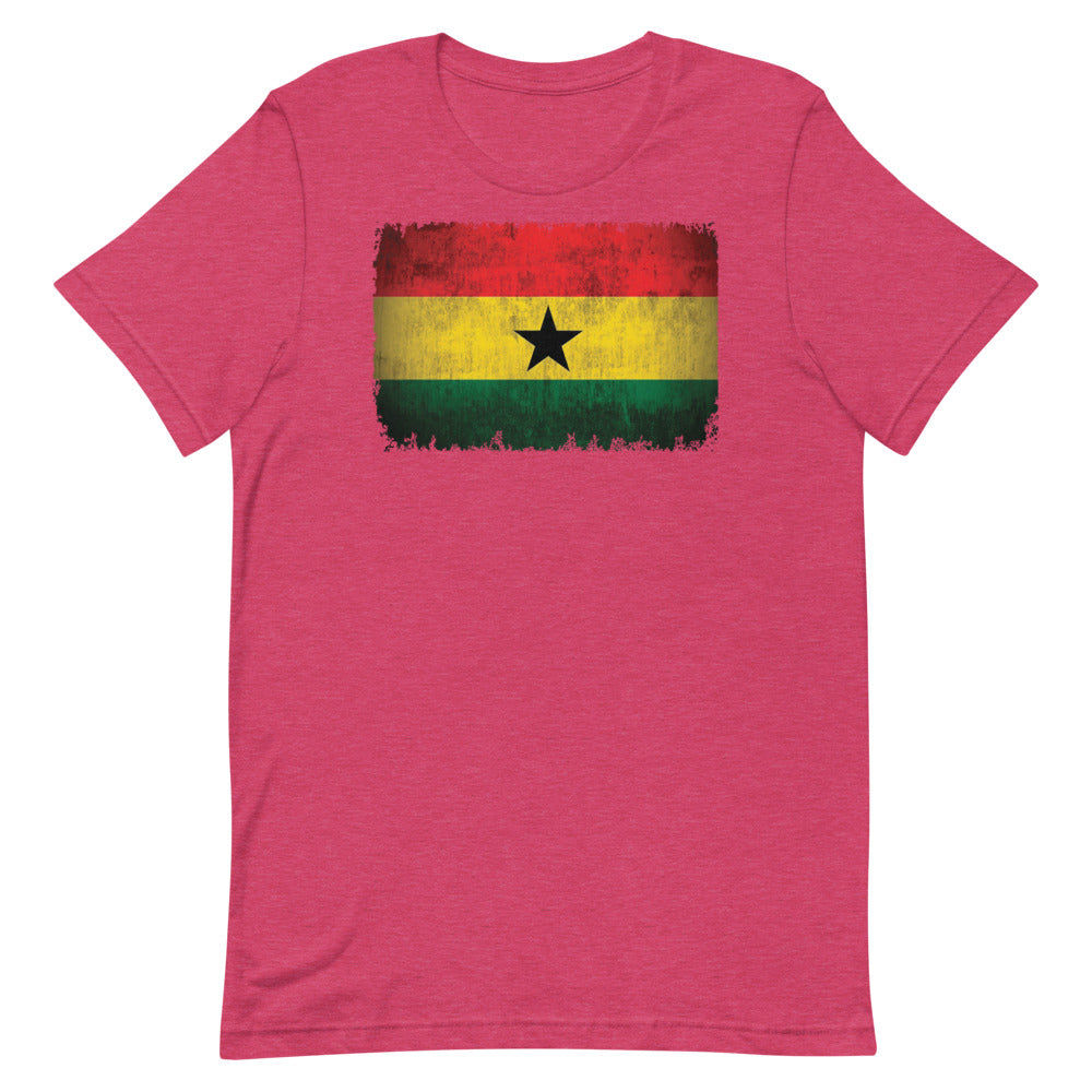 Ghana Grunge Short-Sleeve Women's T-Shirt