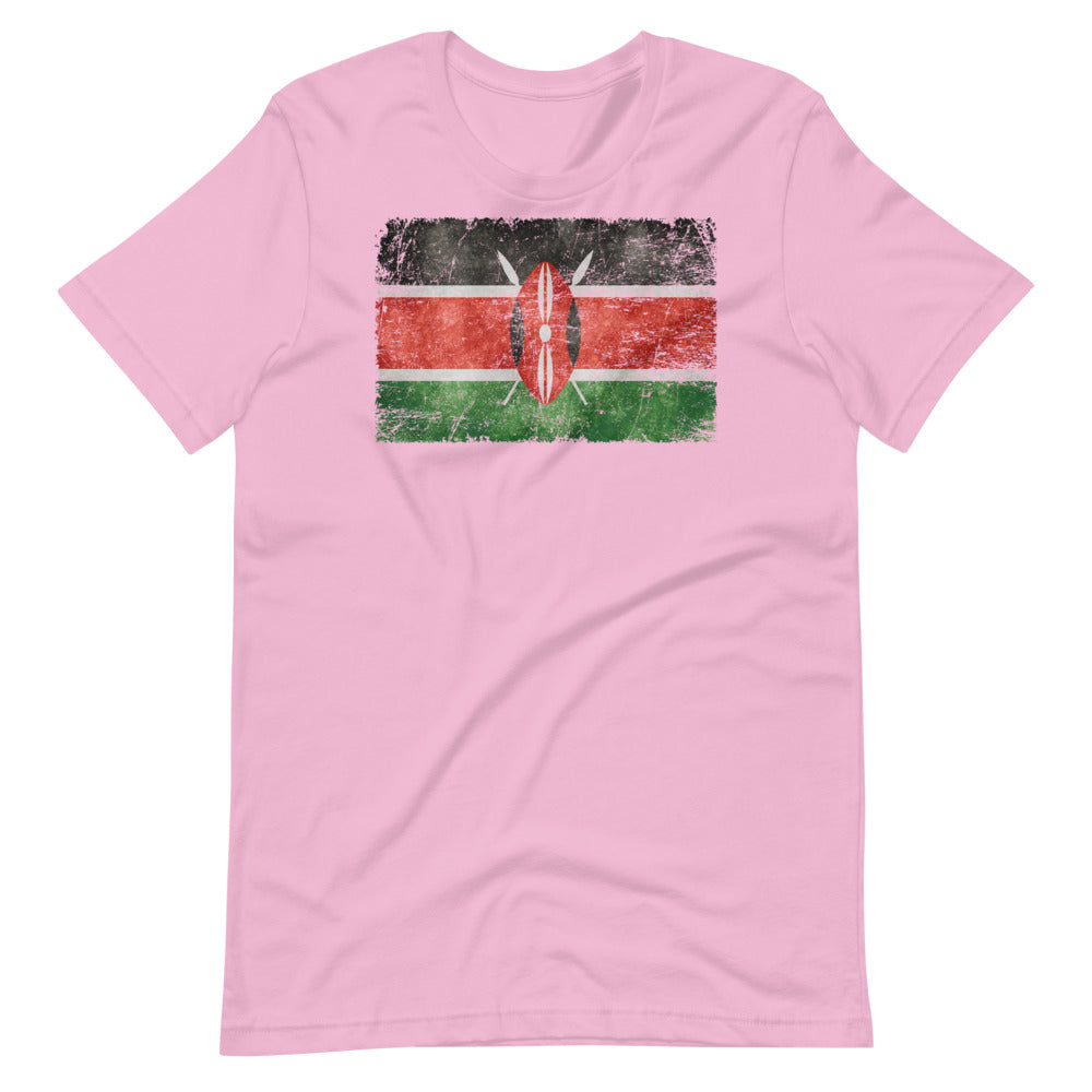 Kenya Grunge Short-Sleeve Women's T-Shirt