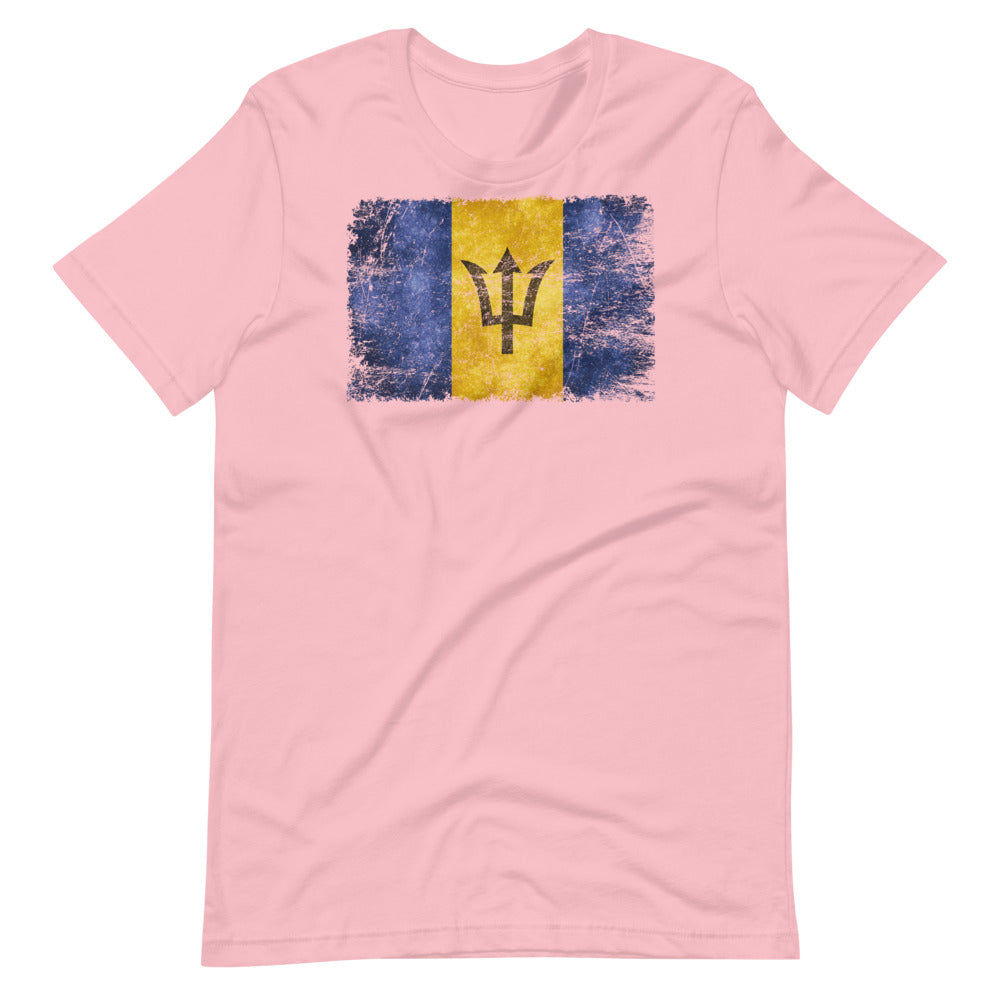 Barbados Grunge Short-Sleeve Women's T-Shirt