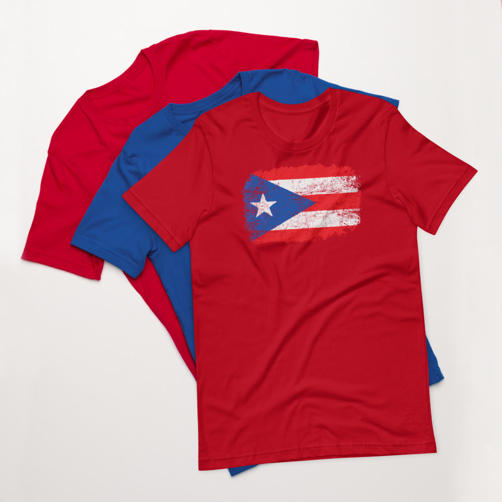 Puerto Rico Grunge Men's T-Shirt