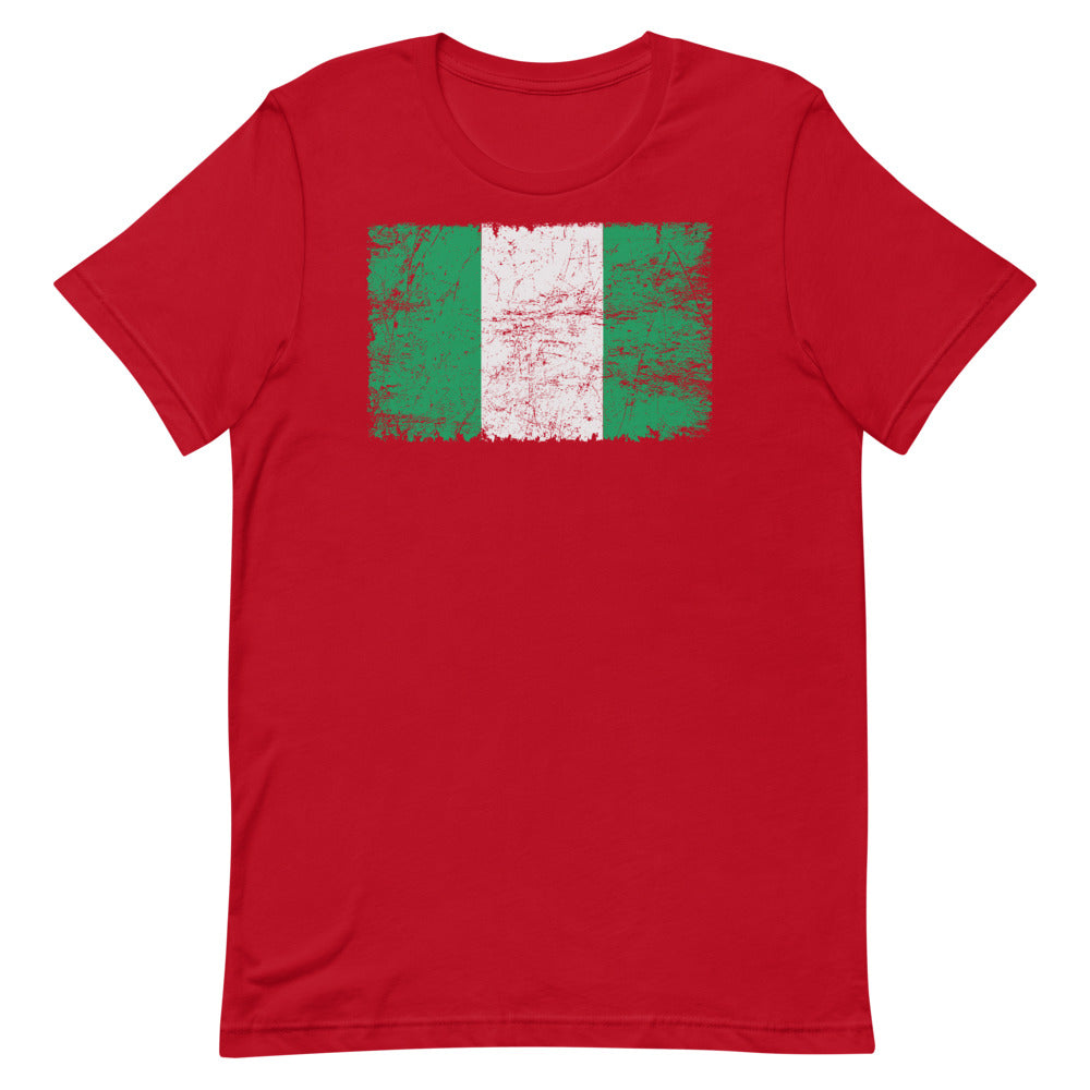 Nigeria Grunge Short-Sleeve Women's T-Shirt