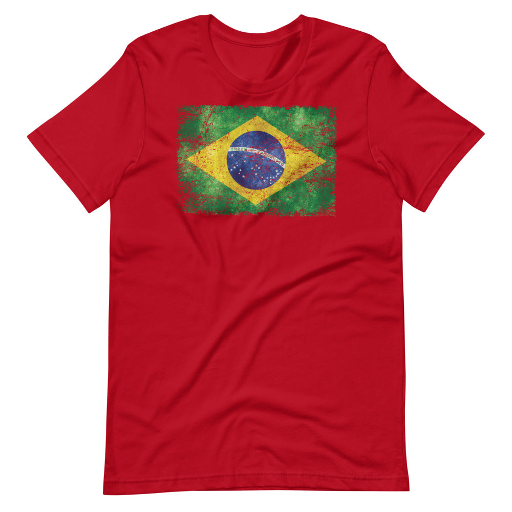 Brazil Grunge Short-Sleeve Women's T-Shirt