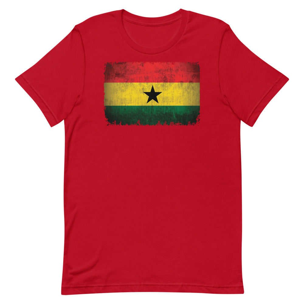 Ghana Grunge Short-Sleeve Women's T-Shirt