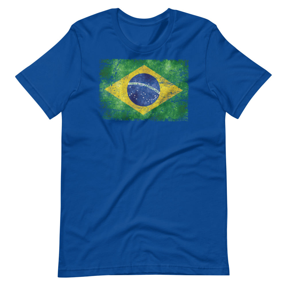 Brazil Grunge Short-Sleeve Men's T-Shirt