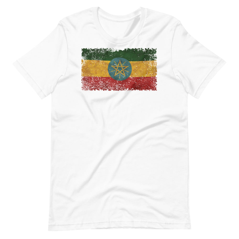 Ethiopia Grunge Short-Sleeve Men's T-Shirt