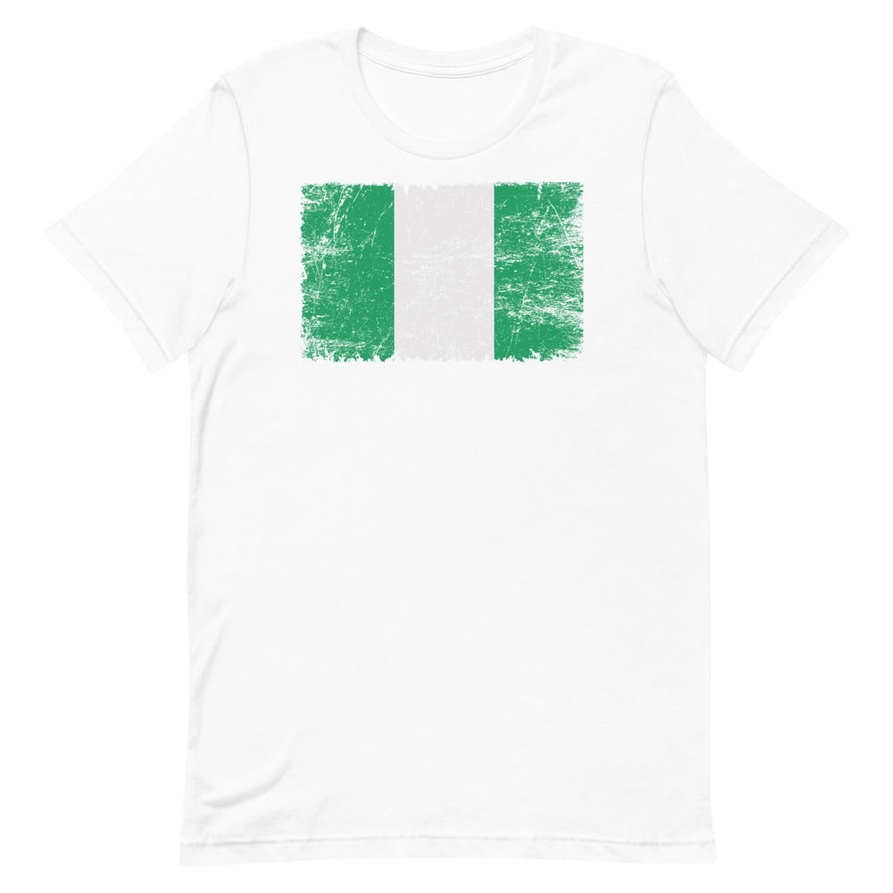 Nigeria Grunge Short-Sleeve Women's T-Shirt