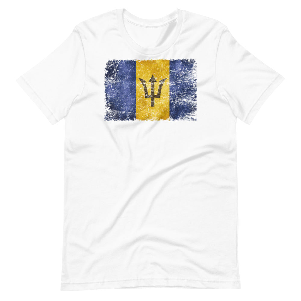 Barbados Grunge Short-Sleeve Women's T-Shirt